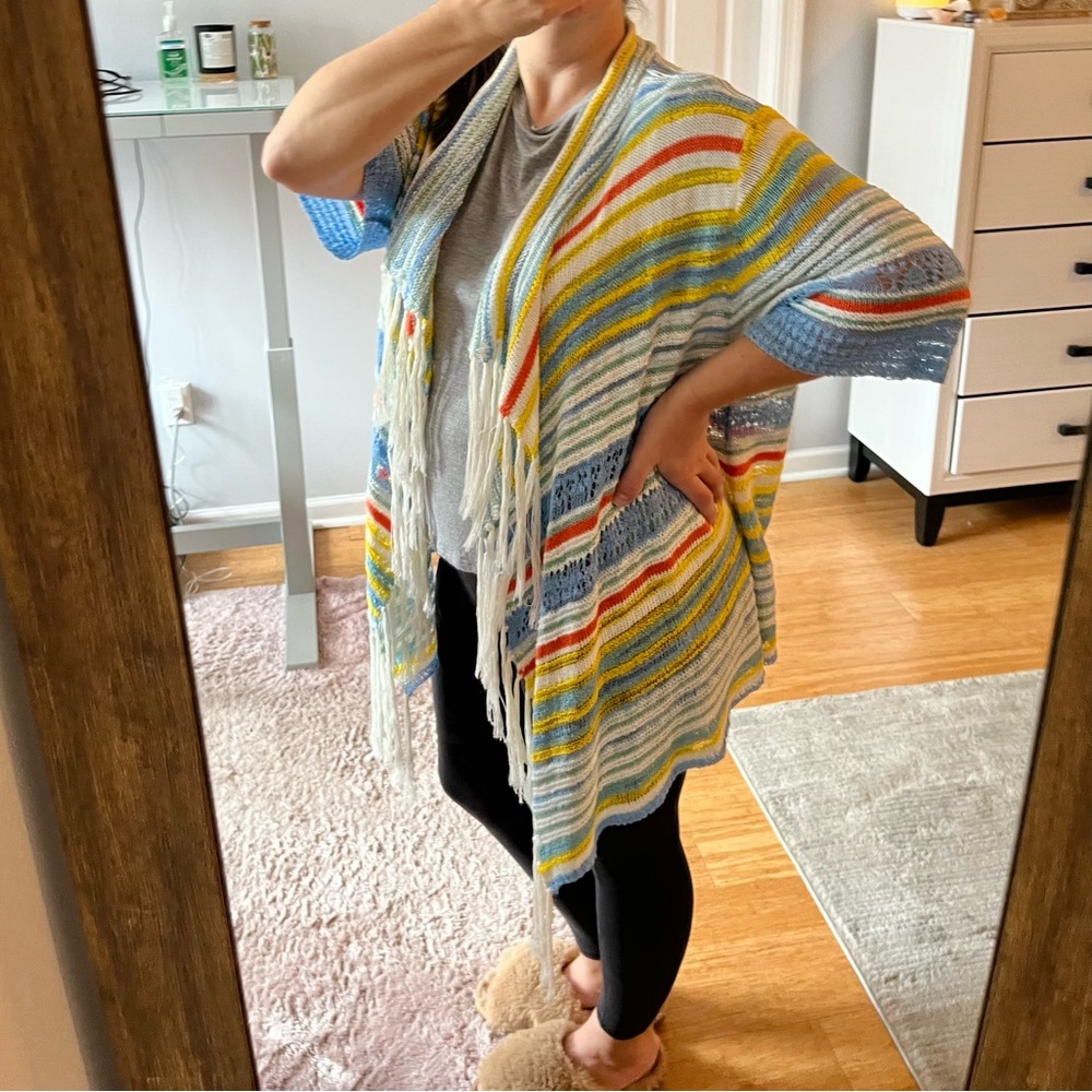 Ruby Rd. Colorful Striped Sweater - Picture 3 of 7